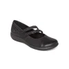 Aetrex Womens Annie Mary Jane Black