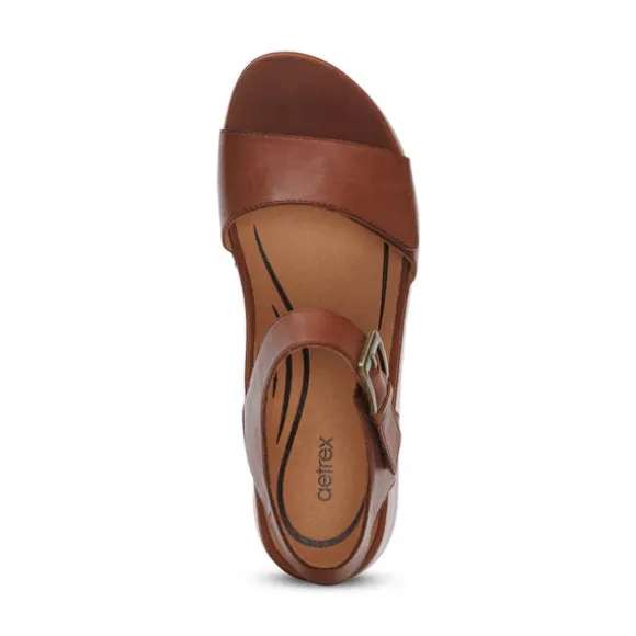 Aetrex Women's Ariel Dark Brown