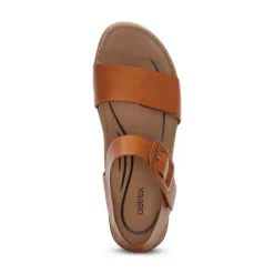 Aetrex Women's Claire Cognac