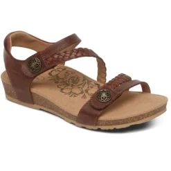 Aetrex Women's Jillian Walnut