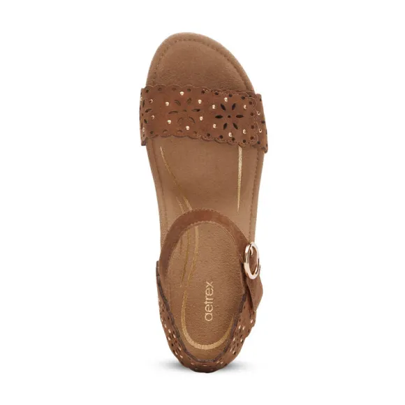 Aetrex Women's Sydney Scotch Cutout