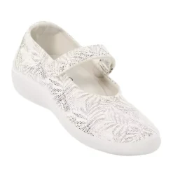 Arcopedico Women's Estrela White Palm