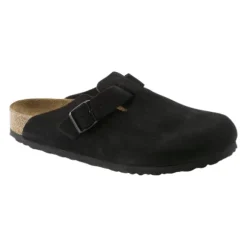 Birkenstock Men's Boston Soft Footbed Black