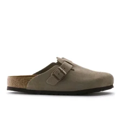 Birkenstock Men's Boston Soft Footbed Taupe