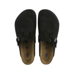 Birkenstock Men's Boston Soft Footbed Black