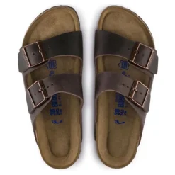 Birkenstock Women's Arizona Soft Footbed Oiled Leather Habana