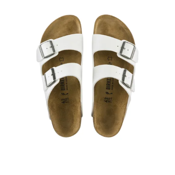 Birkenstock Women's Arizona Birko-Flor White