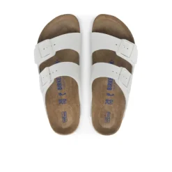Birkenstock Women's Arizona Soft Footbed White