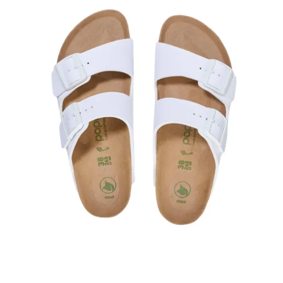 Birkenstock Women's Arizona Flex Platform White