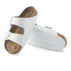 Birkenstock Women's Arizona Soft Footbed White