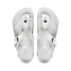 Birkenstock Women's Gizeh Big Buckle Leather White