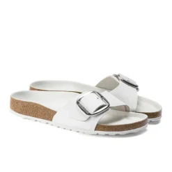 Birkenstock Women's Madrid Big Buckle White
