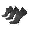 Brooks Unisex No Show 3-Pack Grey