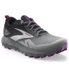 Brooks Women's Cascadia 17 Oyster/Blackened Pearl/Purple
