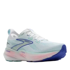 Brooks Women's Glycerin GTS 22 Wide White/Blue
