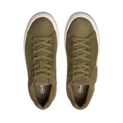 Clarks Men's Courtlite 2 Run Olive