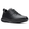 Clarks Men's Pro Lace Black Leather