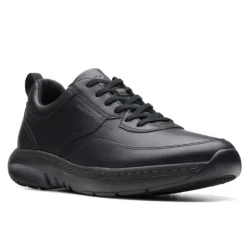 Clarks Men's Pro Lace Black Leather
