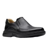 Clarks Men's Un Briley Step Leather Wide Black