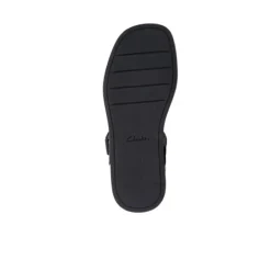 Clarks Women's Alda Strap Black Leather