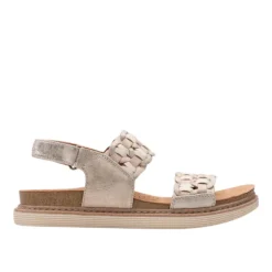 Clarks Women's Arwell Glide Wide Metallic