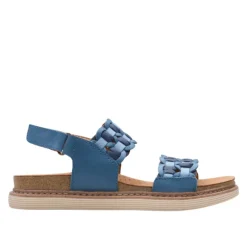 Clarks Women's Arwell Glide Wide Blue