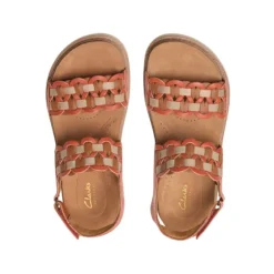 Clarks Women's Arwell Glide Wide Orange