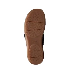 Clarks Women's Cecily Slide Leather Wide Black