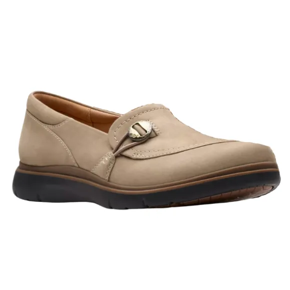 Clarks Women's Certina Ease Wide Pebble