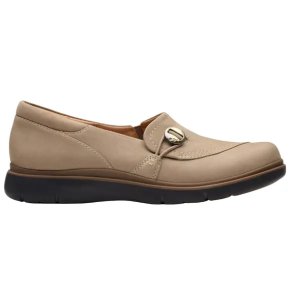 Clarks Women's Certina Ease Wide Pebble