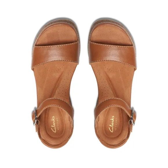 Clarks Women's Kassandra Lily Wide Tan