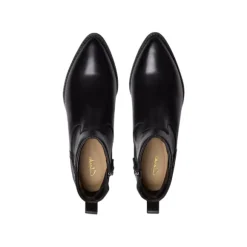 Clarks Women's Morzine Sky Black Leather