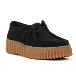Clarks Women's Torhill Bee Black Suede