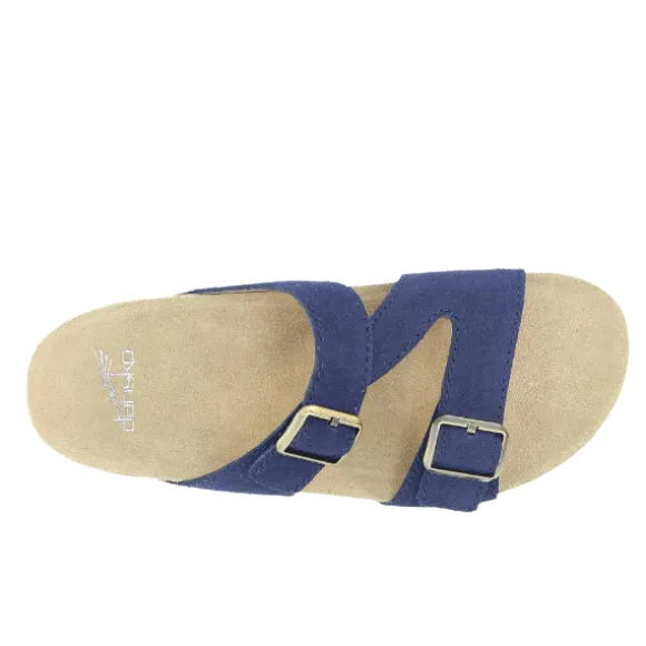 Dansko Women's Dayna Navy Suede Sandal