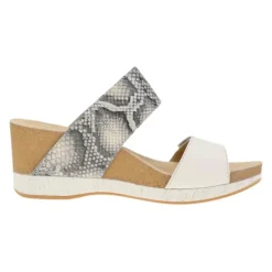 Dansko Women's Shannon Snake/Ivory Leather