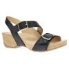 Dansko Women's Trinity Black Burnished Nubuck
