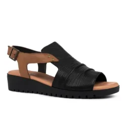 Django & Juliette Women's Madis Black Leather
