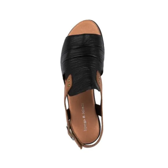 Django & Juliette Women's Madis Black Leather