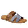 Django & Juliette Women's Nodette Denim/Tan