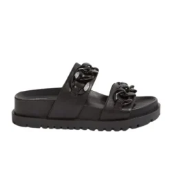 Django & Juliette Women's Ubey Black Leather