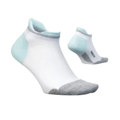 Feetures Elite Max Cushion No Show White/Blue
