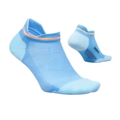 Feetures Elite Max Cushion No Show Tab Blue/Light Blue