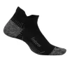 Feetures Plantar Fasciitis Relief Light Sock Cushsion No Show Black
