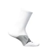 Feetures Unisex Elite Light Cushion Mini Crew White