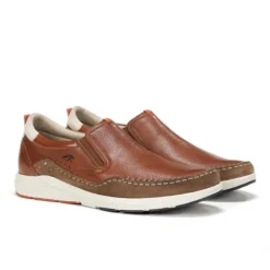 Fluchos Men's Kai Slip-On F1985 Brown