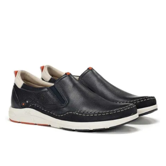 Fluchos Men's Kai Slip-On F1985 Ocean Blue