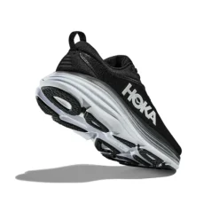 HOKA Men's Bondi 8 (Medium Width) Black/White