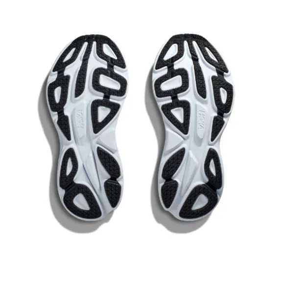HOKA Men's Bondi 8 (Medium Width) Black/White