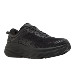 HOKA Men's Bondi 7 (Wide Width) Black/Black
