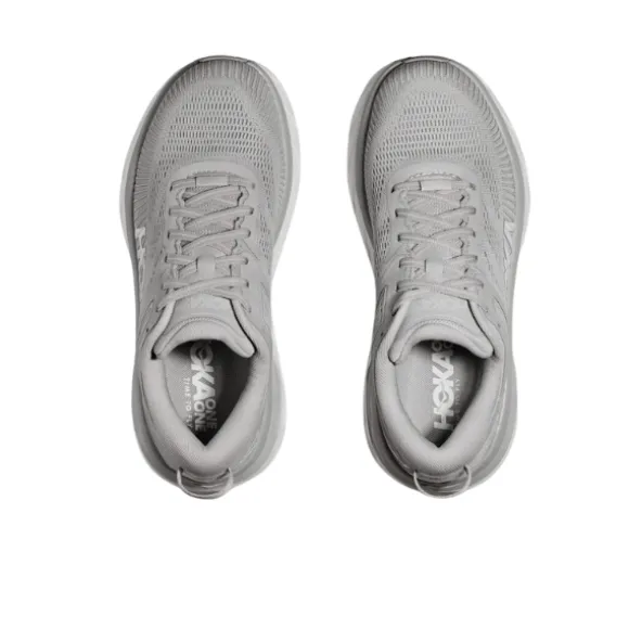 HOKA Men's Bondi 7 (Wide Width) Grey